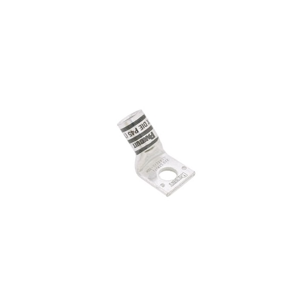 Panduit 1H FLEX LUG STND BRL 45 DEG, 1/0 AWG 5/16" STUD, INSP WIND PINK ROHS LCAX1/0-56H-X